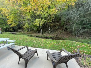 Property grounds - Great location! Creekside Home near Mountain City, Laurel Bloomery, Damascus (Mountain City)