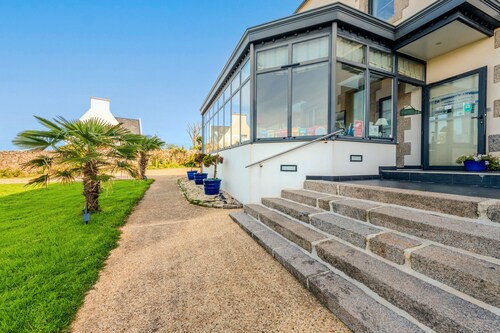 Zimmer 'La Demeure Océane - Côté Jardin' mit Meerblick und gemeinsamem Garten