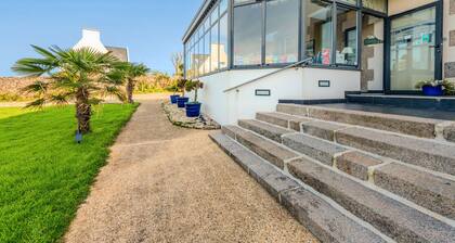 Zimmer 'La Demeure Océane - Côté Jardin' mit Meerblick und gemeinsamem Garten