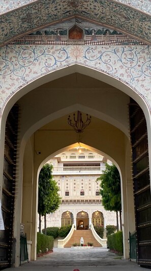 Entrada de la propiedad
