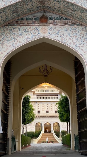 Entrada de la propiedad