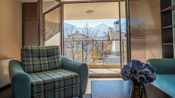 Junior Apartment, Balcony, Resort View | Desk, free WiFi, bed sheets