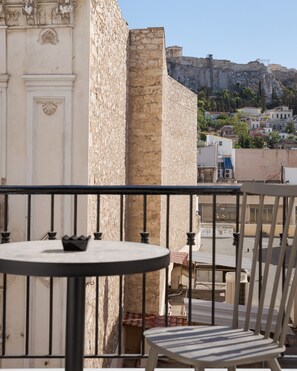 Appartement Deluxe, balcon, vue sur la ville | Vue du balcon