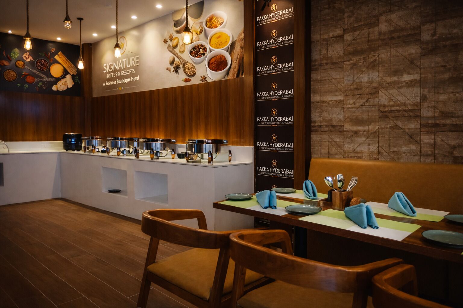 Daily buffet breakfast (INR 399 per person)