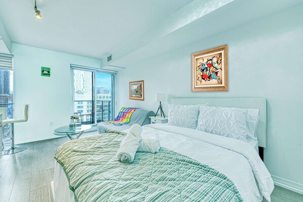 1 bedroom, iron/ironing board, WiFi, bed sheets