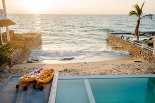 Vista a la playa o al mar