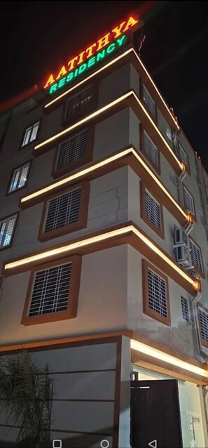 Façade de l’hébergement