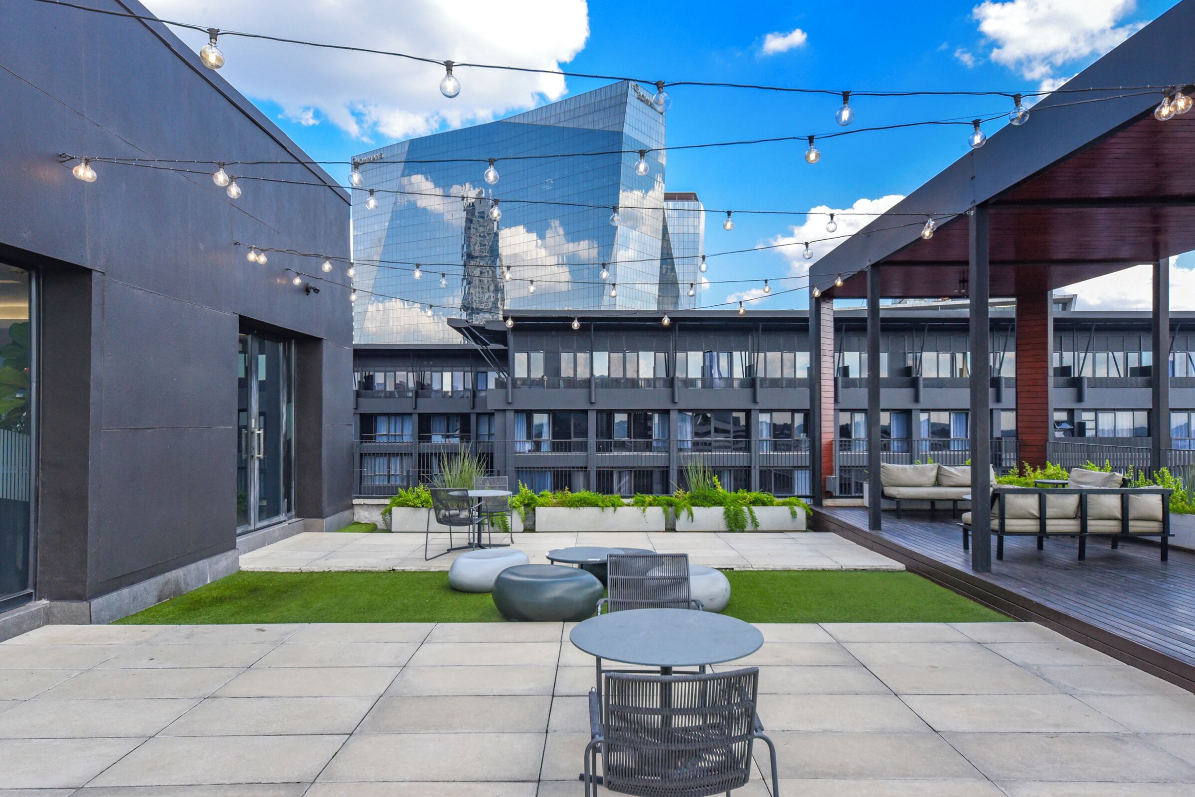 Terraza en la azotea