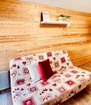 Interior - Studio/ terrace "le Plan sec", 3 pers Aussois Close to the ski slopes (Aussois)