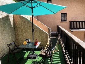 Outdoor dining - Studio/ terrace "le Plan sec", 3 pers Aussois (Aussois)