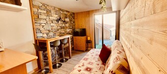 Studio/ terrace "le Plan sec", 3 pers Aussois
