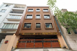 Fassade der Unterkunft