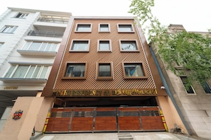 Fassade der Unterkunft