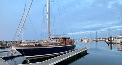 Romantic boat vacation