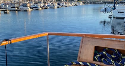 Romantic boat vacation