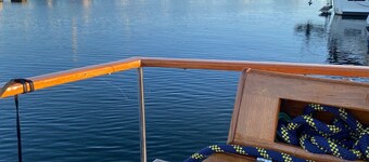 Romantic boat vacation