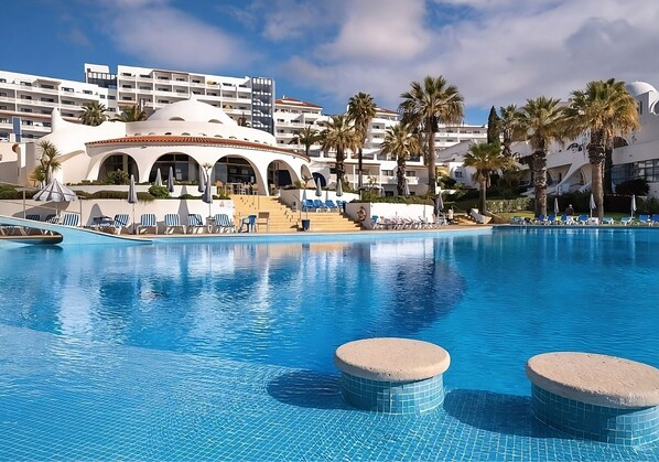 Indoor pool, a heated pool