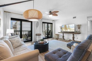 TV, DVD player, offices