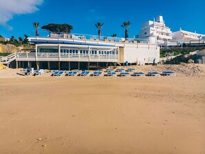 On the beach