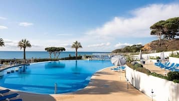 Indoor pool, a heated pool