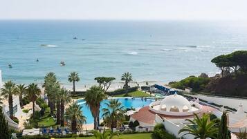 Indoor pool, a heated pool