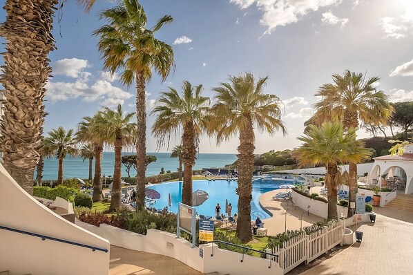 Indoor pool, a heated pool - Enjoy the Best of Albufeira Marina! 2 Relaxing Units, Beachfront Hotel w/ Pools (Albufeira)