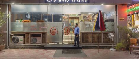 Fassade der Unterkunft