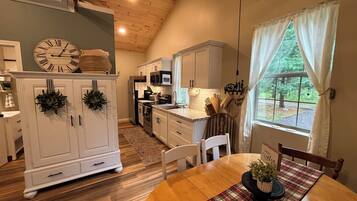 Microwave, oven, stovetop