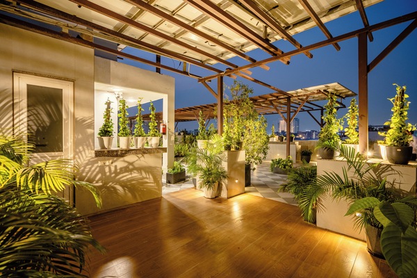 Rooftop terrace