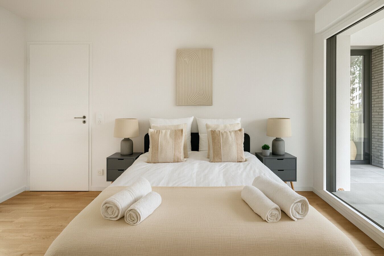 3 bedrooms, iron/ironing board, WiFi, bed sheets