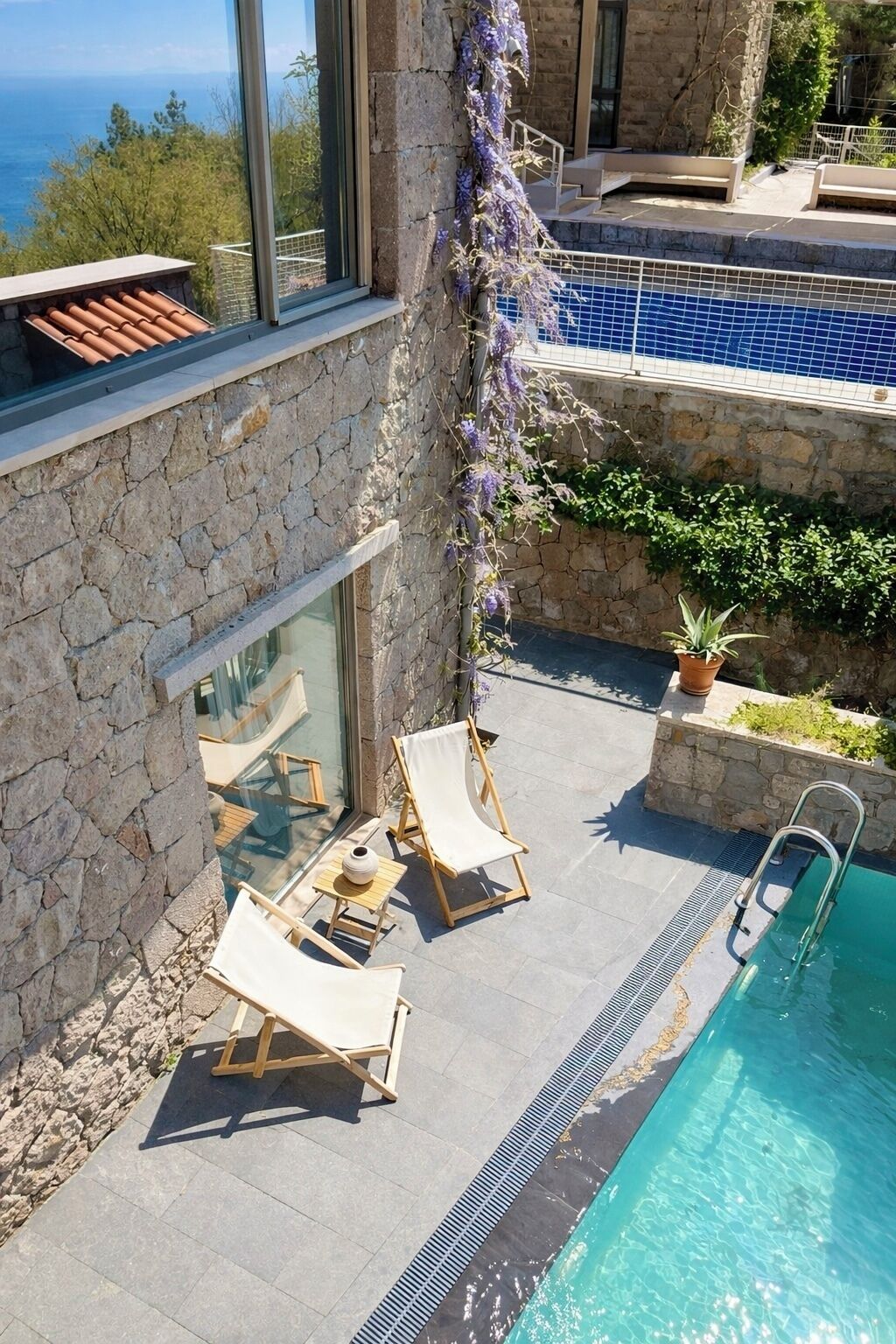 Seasonal outdoor pool