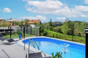 Family House, Multiple Bedrooms, 2 Bathrooms, Mountainside (Riverside House with Pool and Hot Tub) | Private pool - Riverside House With Pool and Hot Tub (Karlovac)