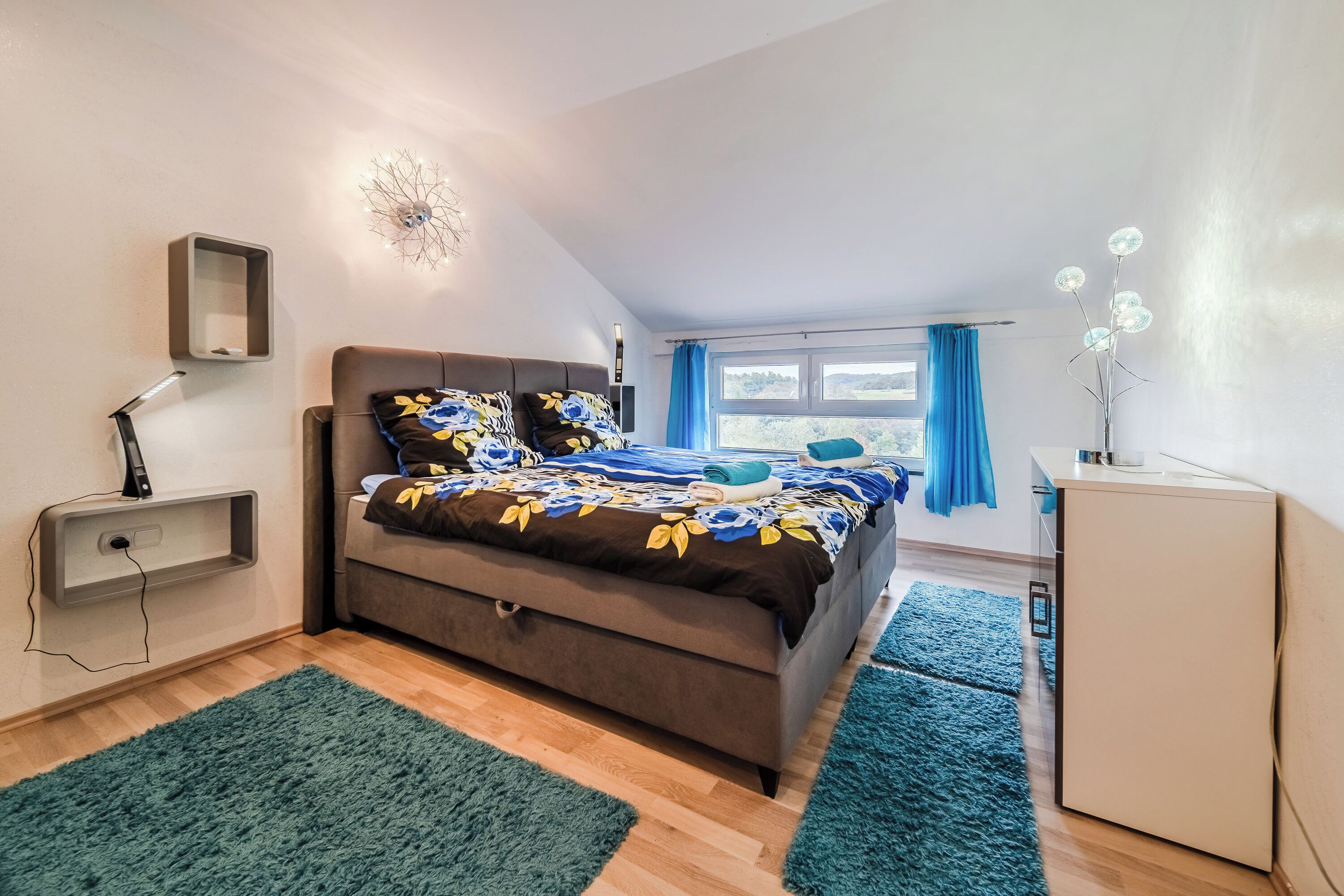 Family House, Multiple Bedrooms, 2 Bathrooms, Mountainside (Riverside House with Pool and Hot Tub) | 2 bedrooms, laptop workspace, free WiFi, bed sheets