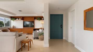 Basic Apartment | Living area | Flat-screen TV