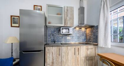 Modern 1-bedroom flat with terrace to relax in Madrid