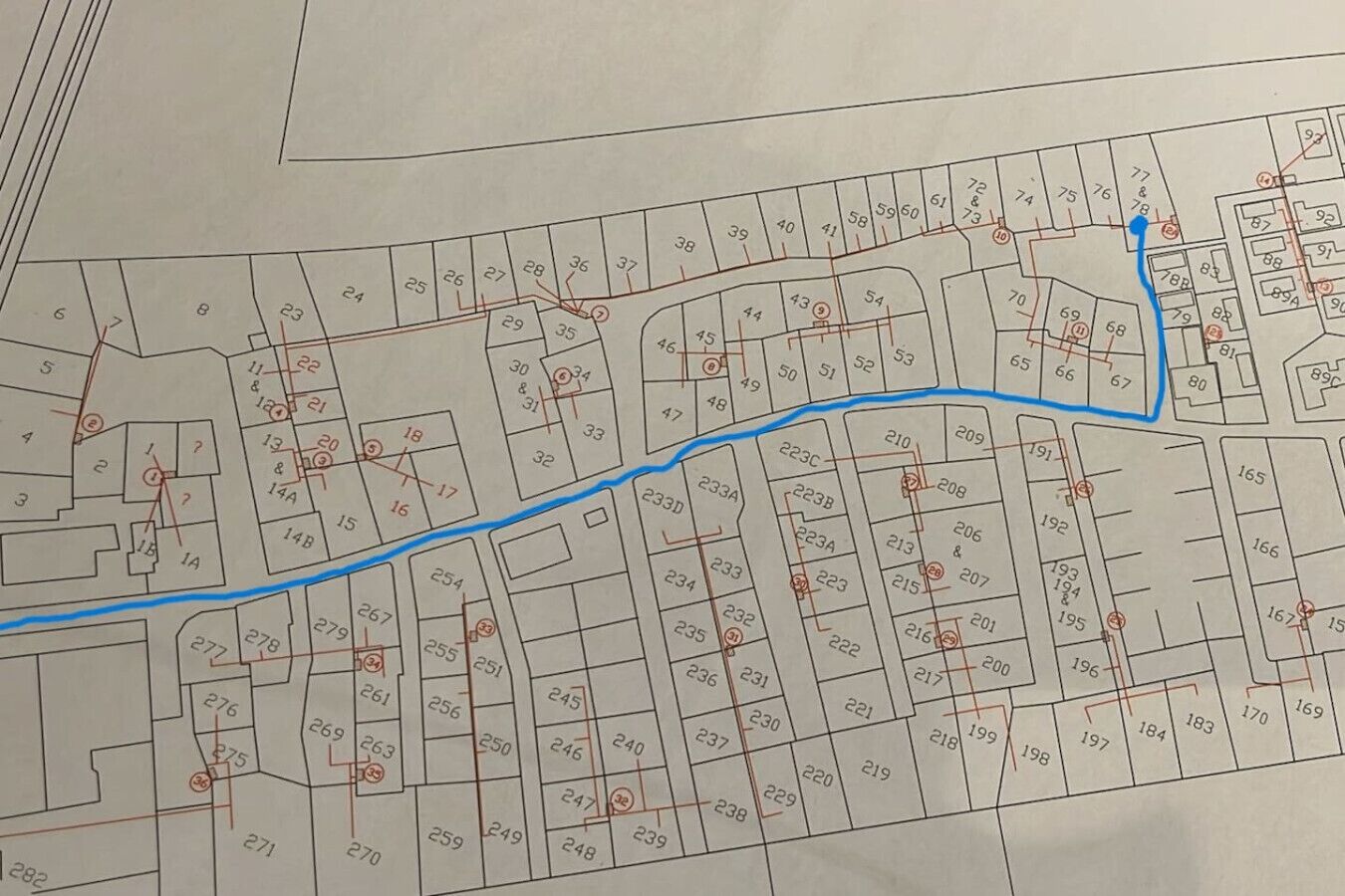 Carte de l’hébergement