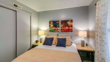 2 habitaciones, internet y ropa de cama