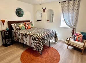 2 habitaciones, tabla de planchar con plancha y wifi gratis 