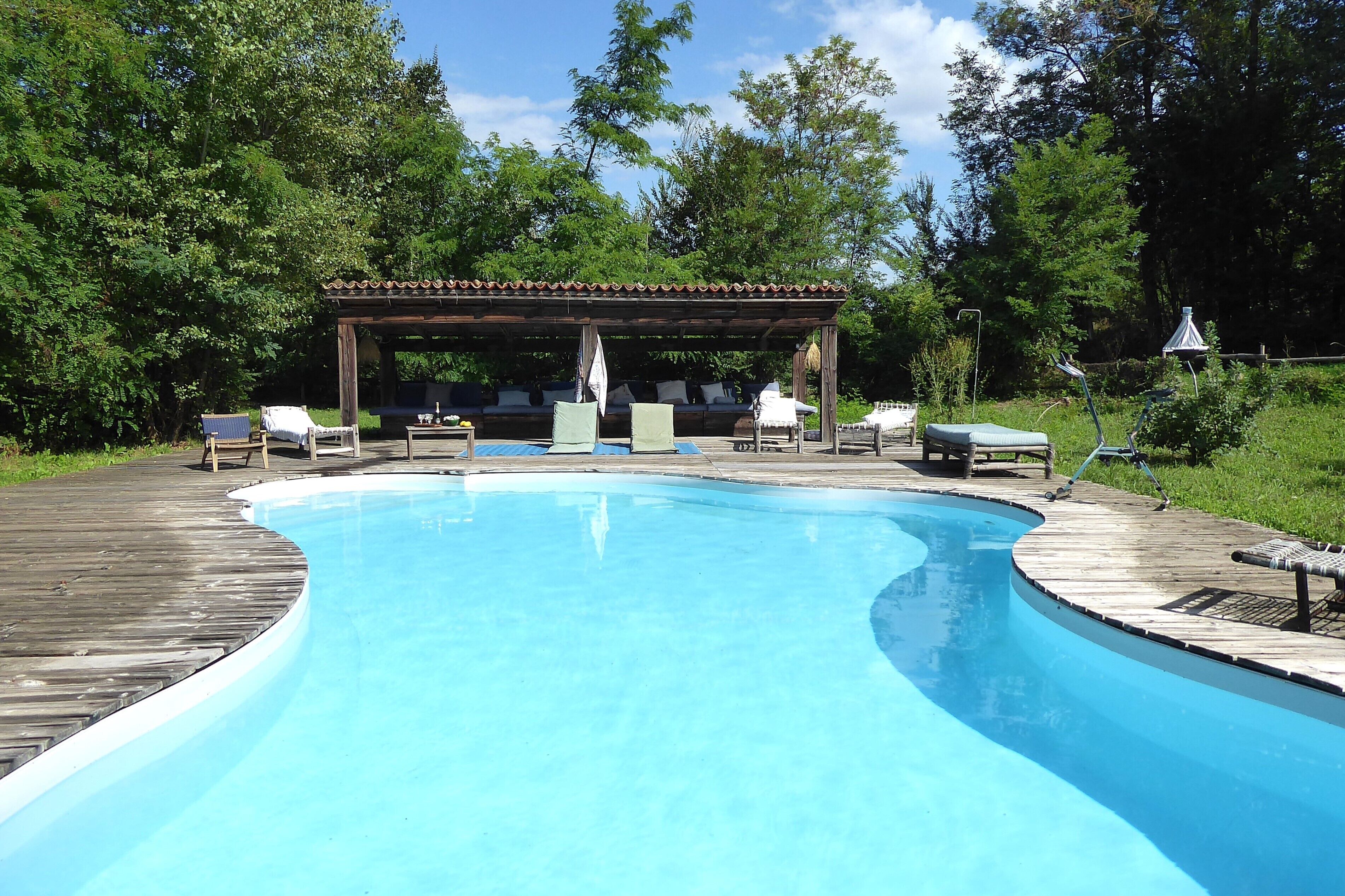 Seasonal outdoor pool