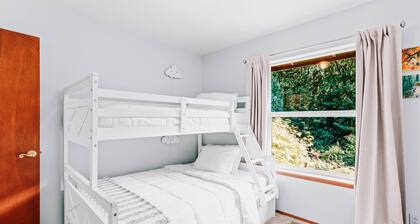 Private 5.5-acre forest retreat with hot tub, game room, and private trails—just minutes to Olympic National Park.