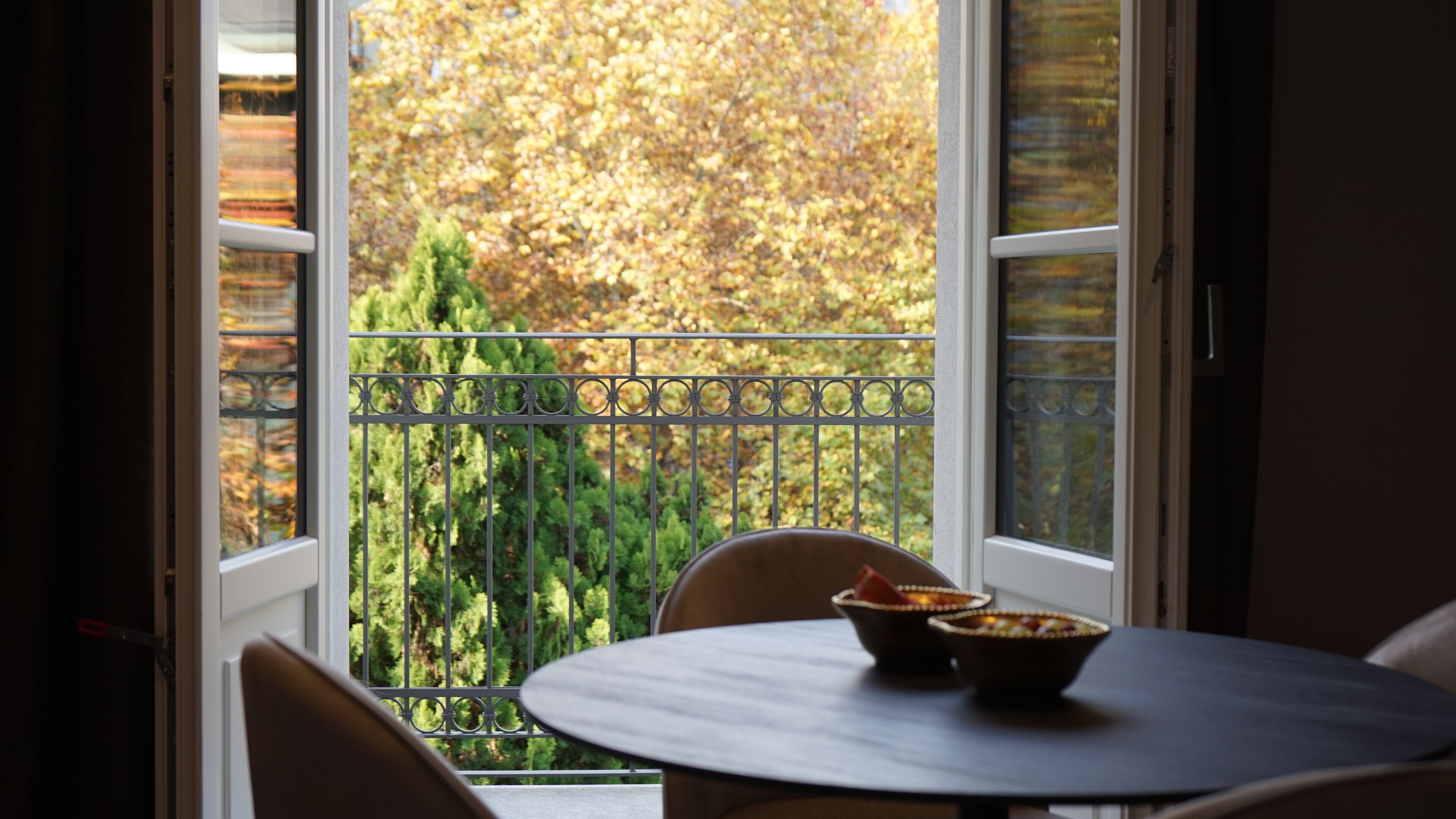 Superior appartement, balkon, uitzicht op stad | Terras