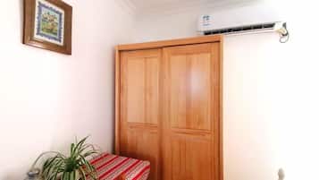 Family Apartment, City View | Premium bedding, desk, blackout curtains, soundproofing