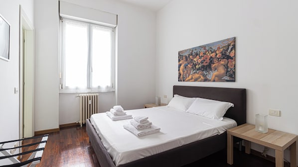 Apartamento (1 Bedroom) | 1 quarto, ferros/tábuas de passar roupa, berços (sobretaxa)