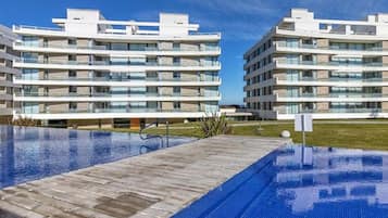 Seasonal outdoor pool