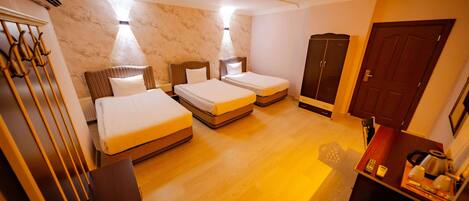 Desk, laptop workspace, free WiFi