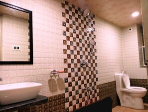Towels, soap