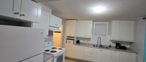 Microwave, oven, stovetop