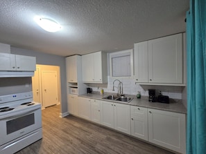 Microwave, oven, stovetop