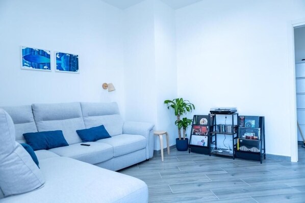 Smart-tv och böcker