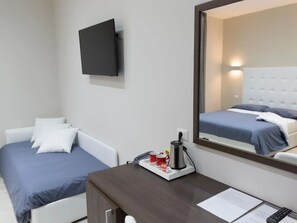 Chambre Confort double | Coffre-fort pour ordinateur portable, bureau